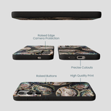 Black Abalone Shells Samsung Galaxy S25+(Plus) Case