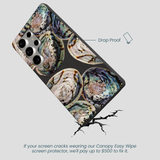 Black Abalone Shells Samsung Galaxy S25 Ultra Case