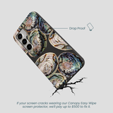 Black Abalone Shells Samsung Galaxy S25 Case