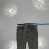 True Religion Skinny Jeans - 30W UK 8 Grey Cotton