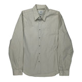 Armani Exchange Shirt - Large Beige Cotton