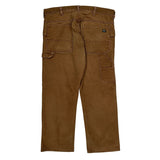 Unbranded Carpenter Pants - 38W 30L Brown Cotton