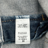 Guess Studded Jeans - 32W US 6 Blue Cotton