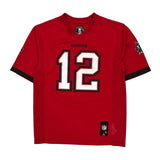 Buccaneers Nfl Nfl Football Jersey - Large Red Polyester