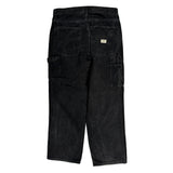 Gap Carpenter Trousers - 34W 30L Black Cotton