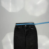 Levis Jeans - 27W 28L Black Denim