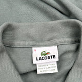 Lacoste Polo Shirt - Large Green Cotton
