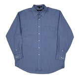 Tommy Hilfiger Shirt - Large Blue Cotton