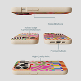 Seashell Abstract Cake iPhone 14 Pro Case