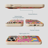 Seashell Abstract Cake iPhone 15 Pro Max Case