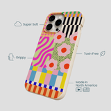 Seashell Abstract Cake iPhone 15 Pro Max Case