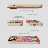 Seashell Abstract Cake iPhone 15 Case