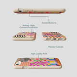 Seashell Abstract Cake iPhone 6/6s/7/8/SE Case