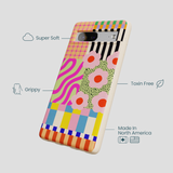 Seashell Abstract Cake Google Pixel 7a Case