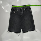 Avirex Denim Shorts - 28W 12L Gray Denim