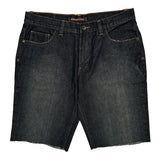 Unbranded Denim Shorts - 36W 10L Dark Wash Cotton