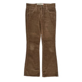 518 Levis Bell Bottoms Pants - 30W US 4 Brown Corduroy