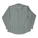 Gant Striped Shirt - XL Green Cotton Blend