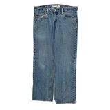 505 Levis Jeans - 34W 32L Blue Denim