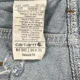 Carhartt Jeans - 32W 30L Light Wash Cotton
