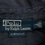 Ralph Lauren Rugby Shirt - Large Navy Cotton