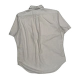 Ralph Lauren Striped Short Sleeve Shirt - Large Pink Cotton