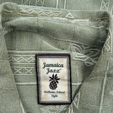 Jamaica Jaxx Floral Hawaiian Shirt - XL Green Cotton