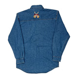 Hard Rock Cafe Hard Rock Cafe Denim Shirt - Small Blue Cotton