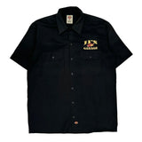 Dickies Graphic Short Sleeve Shirt - Medium Black Cotton