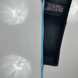 Los Angeles Lakers Unk Graphic Jeans - 34W 32L Dark Wash Cotton