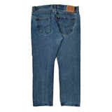 501 Levis Jeans - 36W 30L Blue Cotton