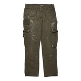 Carhartt Cargo Trousers - 32W 32L Brown Cotton