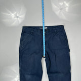 Carhartt Carpenter Trousers - 38W 32L Blue Cotton