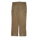Carhartt Carpenter Pants - 33W 31L Khaki Cotton