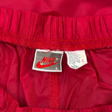 Nike Tracksuit - Large Red Polyester