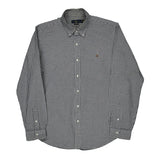 Ralph Lauren Checked Shirt - XL Black & White Cotton
