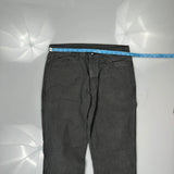 Dickies Carpenter Pants - 33W 34L Gray Cotton