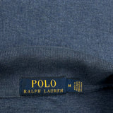 Polo By Ralph Lauren 1/4 Zip - Medium Blue Cotton