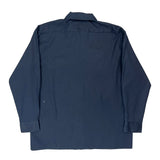 Dickies Shirt - Large Navy Cotton Blend