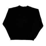 Russell Athletic Sweatshirt - Large Black Cotton