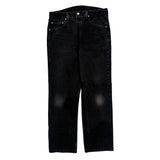 501 Levis Jeans - 32W 30L Black Cotton