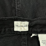 Calvin Klein Jeans Denim Shorts - 36W 10L Black Cotton
