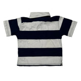 Age 4 Polo By Ralph Lauren Striped Polo Shirt - Small Navy Cotton