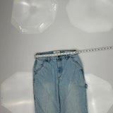 Cotton On Carpenter Pants - 28W US 4 Light Wash Cotton
