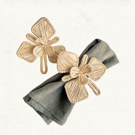 Abraham Napkin Ring - Made of Iraca Palm