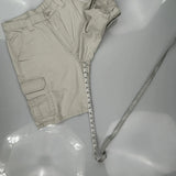 Wrangler Cargo Shorts - 34W 10L Beige Cotton