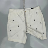 Polo By Ralph Lauren Chino Shorts - 38W 9L White Cotton