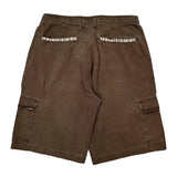 Nike Cargo Shorts - 34W 12L Brown Cotton