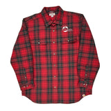 Carhartt Checked Flannel Shirt - XL Green Cotton