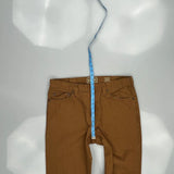 Schmidt Pants - 36W 34L Brown Cotton